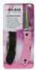 Kabar Mini Combo Dozier With Pink & Black Handle/Straight Edge Md: 9472