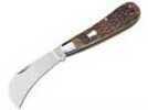 Boker 01BO207 Plus Knife 3" 440C Stainless Curved Bone