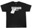 Glock Short Sleeve Confidence T-Shirt Medium Cotton/Polyester White/Black AA44002