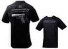 Glock T-Shirt Gen 4 Short Sleeve Black Medium Cotton