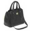 Bulldog BDP020 Satchel Style Purse Shoulder Universal Handgun Leather Black                                             