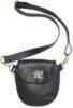 Bulldog BDP040 Trilogy Purse Shoulder Mini Semi-Auto Leather Black                                                      