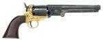 Taylor/Pietta 1851 Navy Confederate Brass Engraved .44 Caliber 7.5" Barrel and Ball BP Revolver