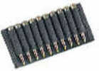 Uncle Mikes Rifle Cartridge Slide - 10 Loops Made Of Sturdy Elastic Sewn To Tough Nylon Web Backing Fits belts