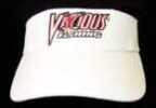 Vicious Fishing Logo Visor OSFA White Md#: CVWH