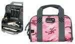 GPS Double Compact Pistol Case Pink CAMOFLAGE Nylon