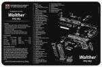 TEKMAT Armorers Bench Mat 11"X17" Walther PPQM2 Pistol