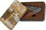 Browning Knife Whitetail Tin With Russ Kommer Design, 2.5-Inch Blade Md: 3220287