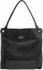 Type/Color: Relaxed Tote/Black Size/Finish: 11.5"W X 14.5H" X 6D" LADIES: Y Other FEATURES:: CCW Compartment 12"W X 10"H 1 Large Zipper Compartment 2 Open Phone Pockets Reinforced Bottom W/ 4 Metal Fe...