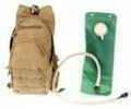 DRAGO Hydration Pack Tan W/3-Liter Water Bladder