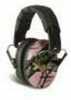 Walker Game Ear Pro Low Profile Folding Muff - Pink Mossy Oak