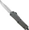 Cobratec Medium Fsx Otf Grey 3" D2 Steel Drop Point