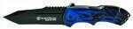 S&W Knife Black Ops 3Rd Gen. Blue Handle Tanto Magic Assist