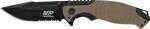 Smith & Wesson M&P Index Flipper 3.5" Black/ Desert Tan Clip Point